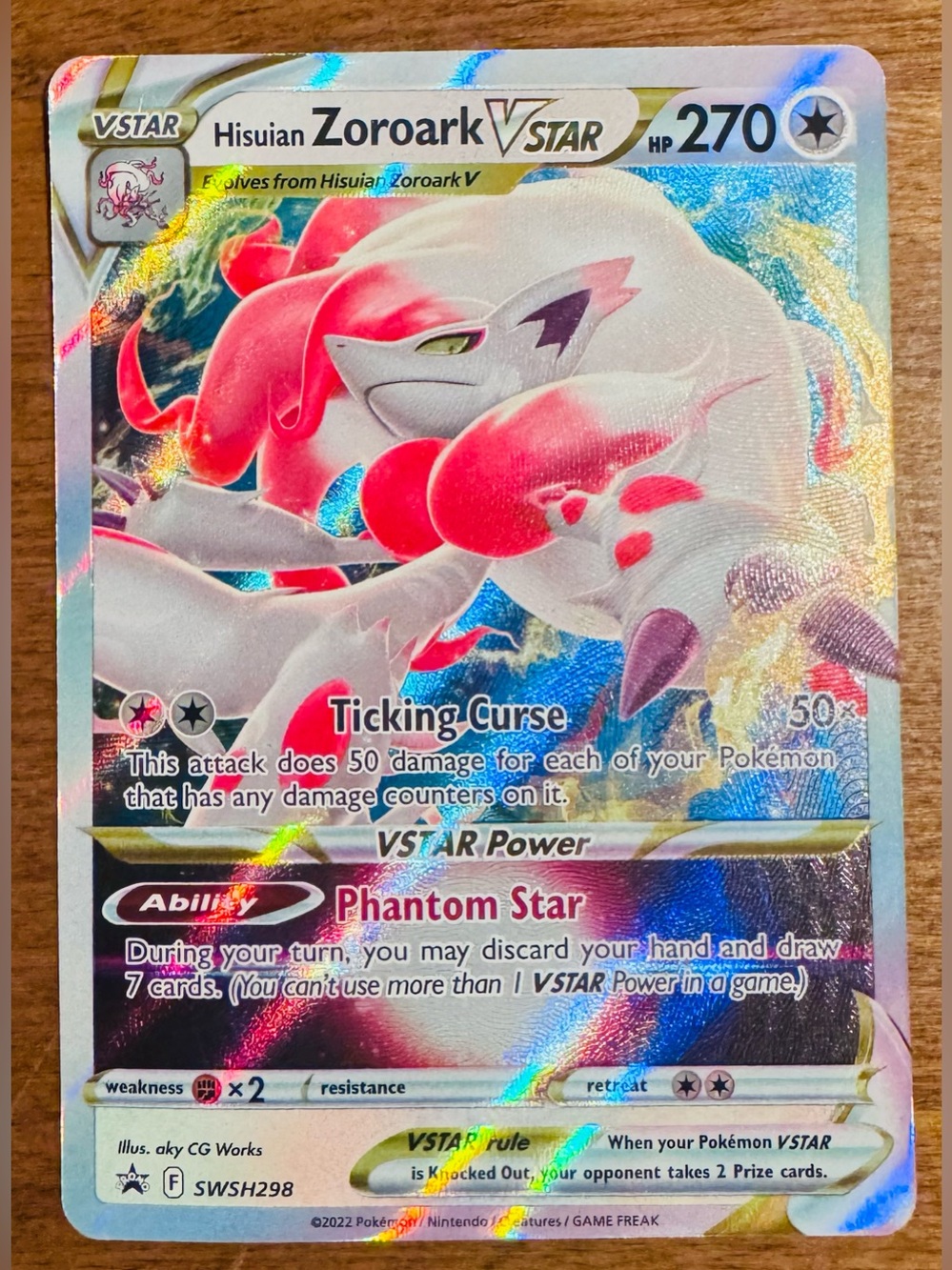 Hisuian Zoroark VSTAR Promo SWSH: Sword & Shield Promo Cards SWSH298 NM